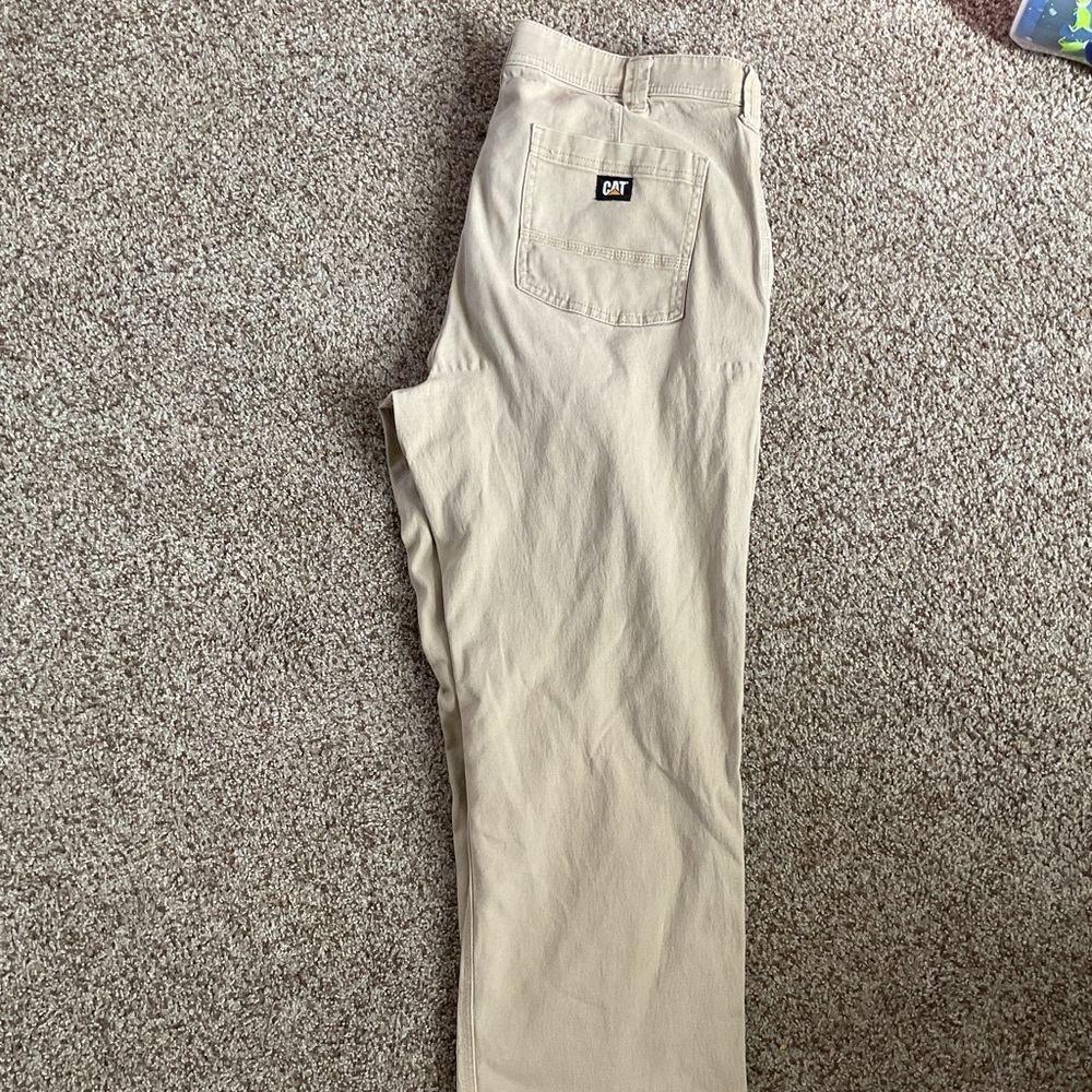 CAT Men's Khaki Chino Pants